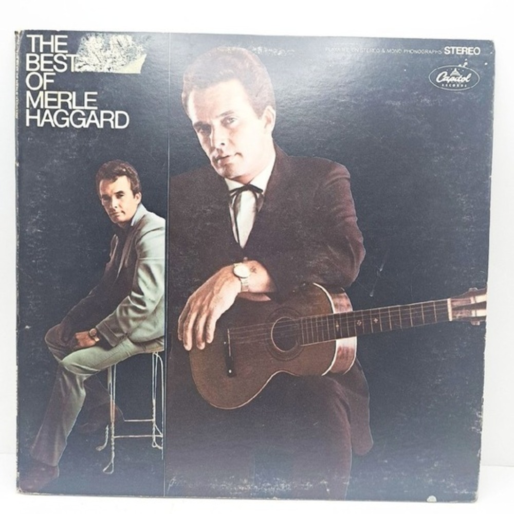 Merle Haggard The‎ Best Of Vinyl Record LP Capitol Country Music Album